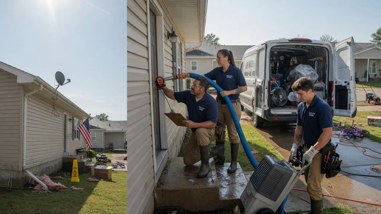 Ceiling Water Damage Restoration in Endicott, NY near me